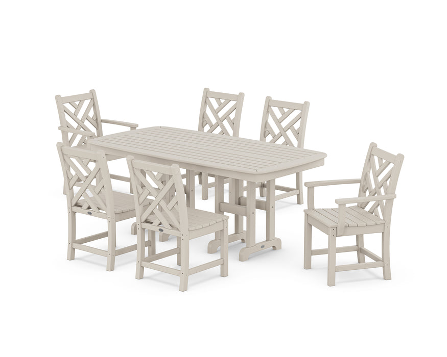 POLYWOOD Chippendale 7-Piece Dining Set
