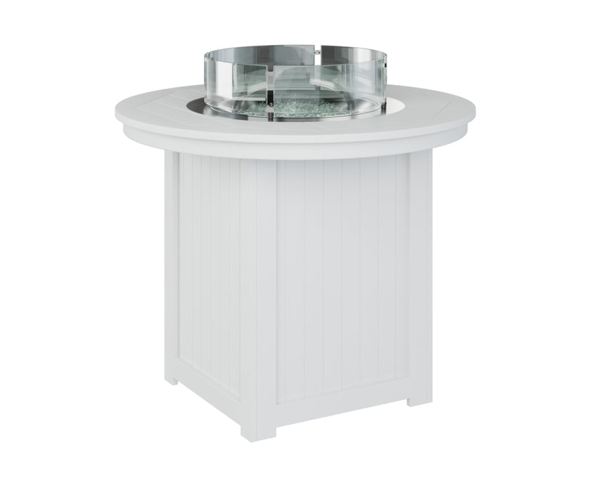 Berlin Gardens Donoma 44" Round Fire Table - Bar Height