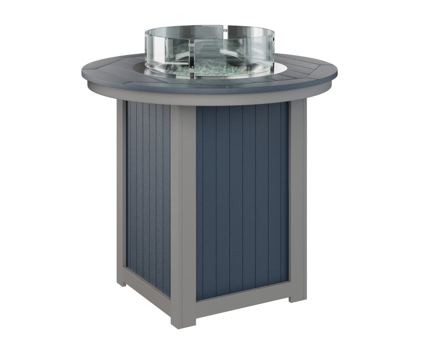 Berlin Gardens Donoma 44" Round Fire Table - Bar Height