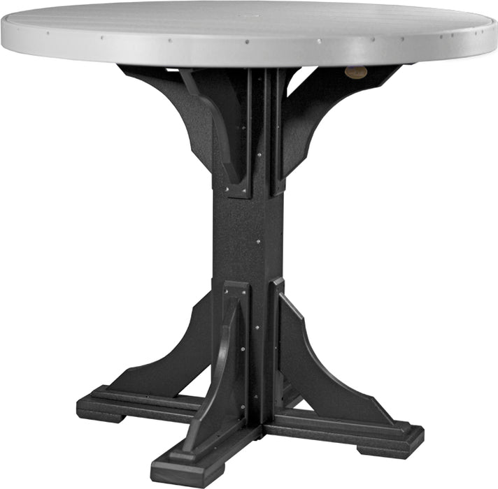 LuxCraft 4' Round Table - Bar Height