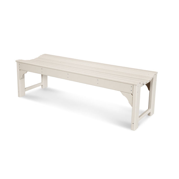 POLYWOOD Traditional Garden 60" Backless Bench