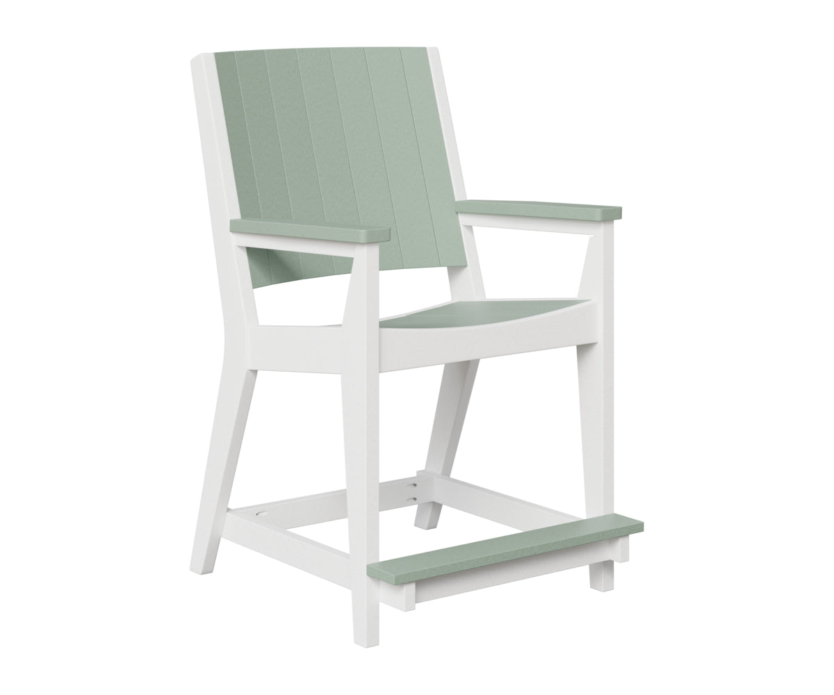 Seafoam on White