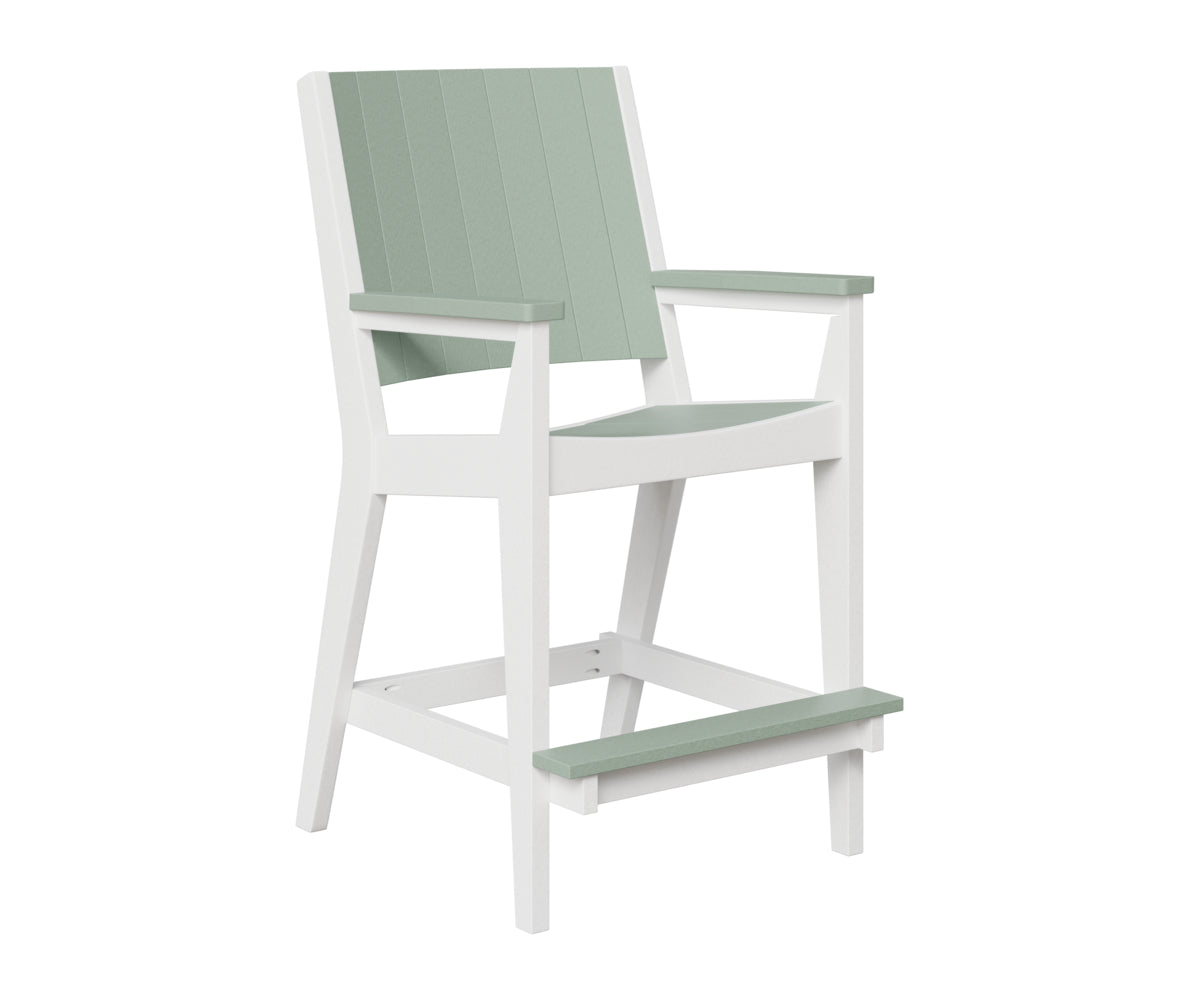 Seafoam on White
