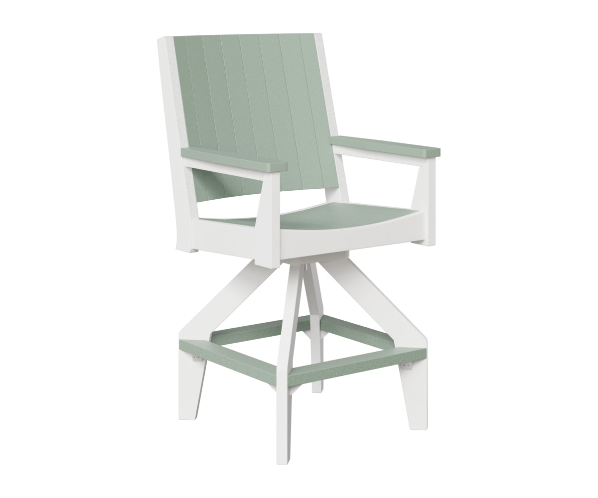 Seafoam on White