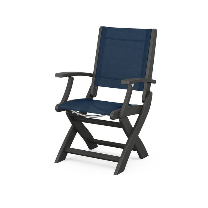 POLYWOOD Coastal Folding Chair