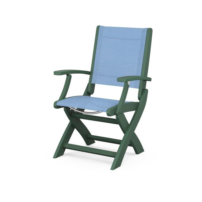 POLYWOOD Coastal Folding Chair