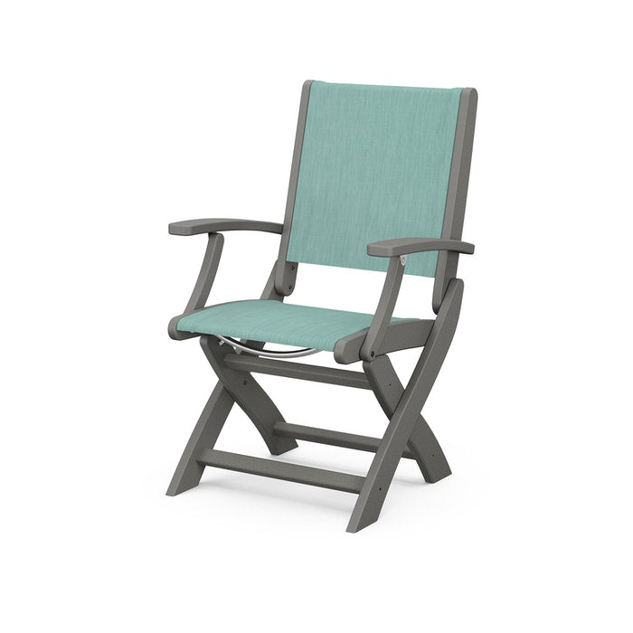 POLYWOOD Coastal Folding Chair