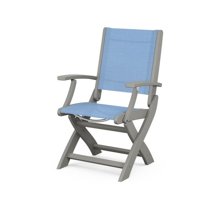 POLYWOOD Coastal Folding Chair