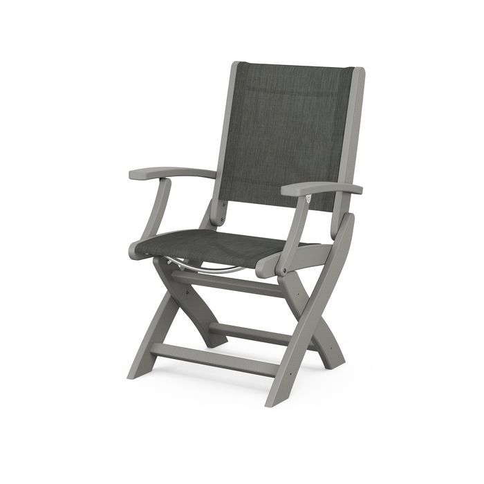 POLYWOOD Coastal Folding Chair