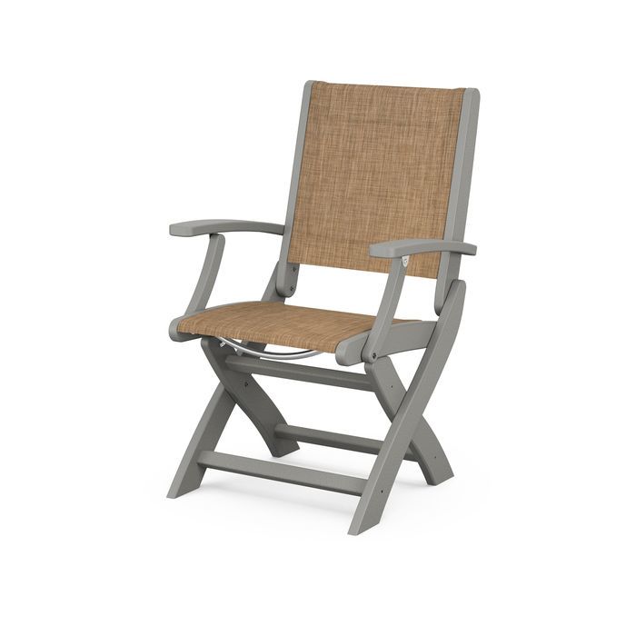 POLYWOOD Coastal Folding Chair