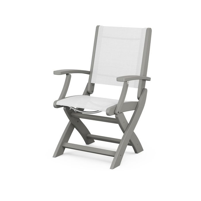 POLYWOOD Coastal Folding Chair