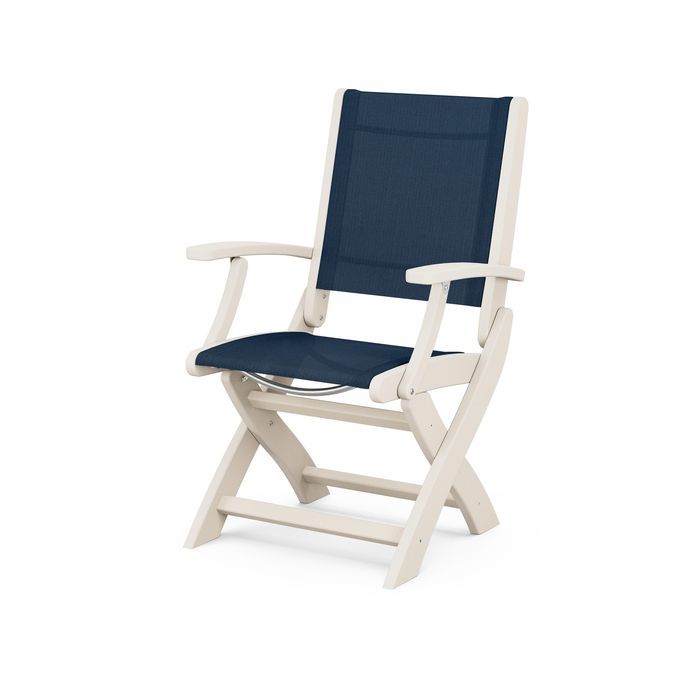 POLYWOOD Coastal Folding Chair
