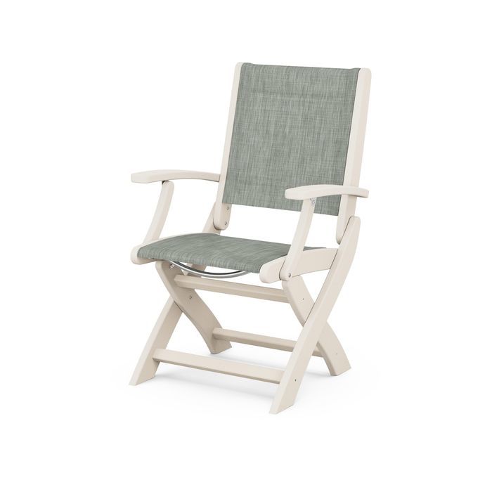 POLYWOOD Coastal Folding Chair