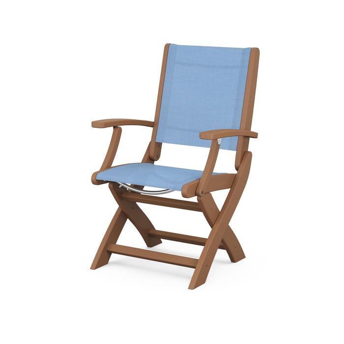 POLYWOOD Coastal Folding Chair