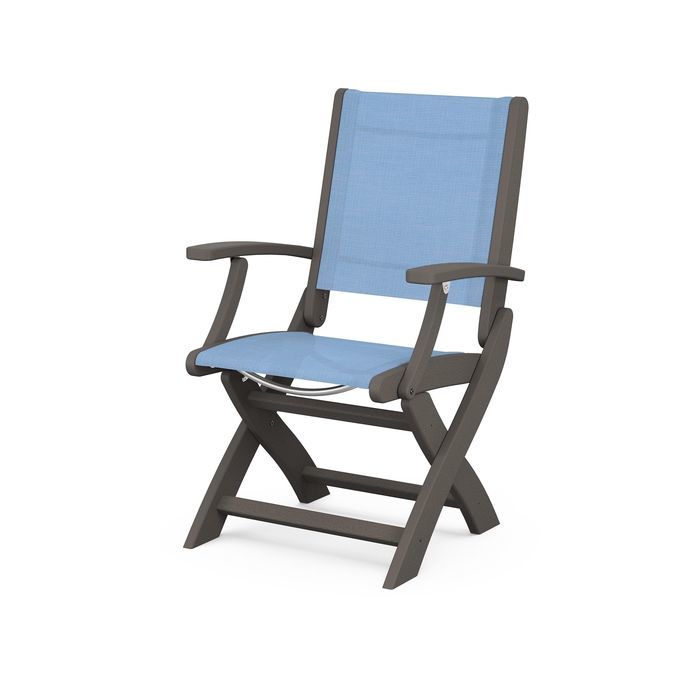 POLYWOOD Coastal Folding Chair