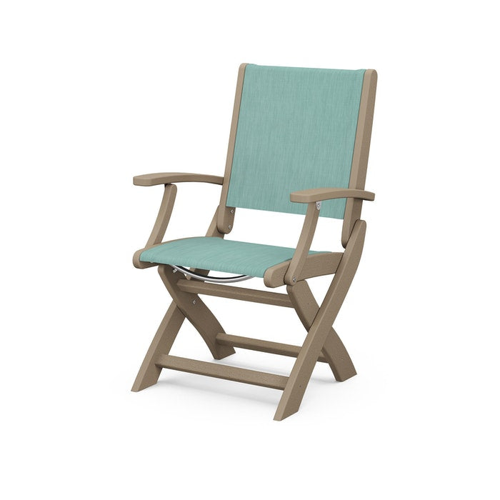 POLYWOOD Coastal Folding Chair