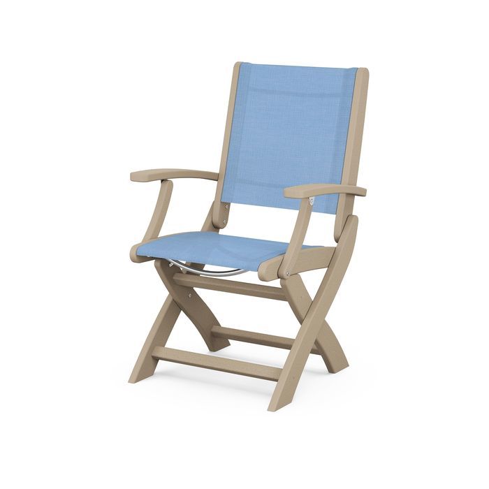 POLYWOOD Coastal Folding Chair