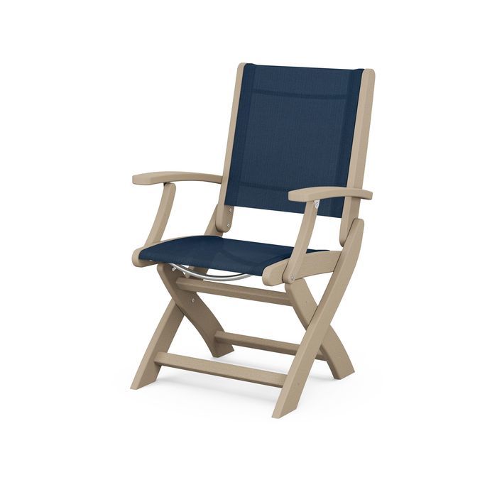 POLYWOOD Coastal Folding Chair