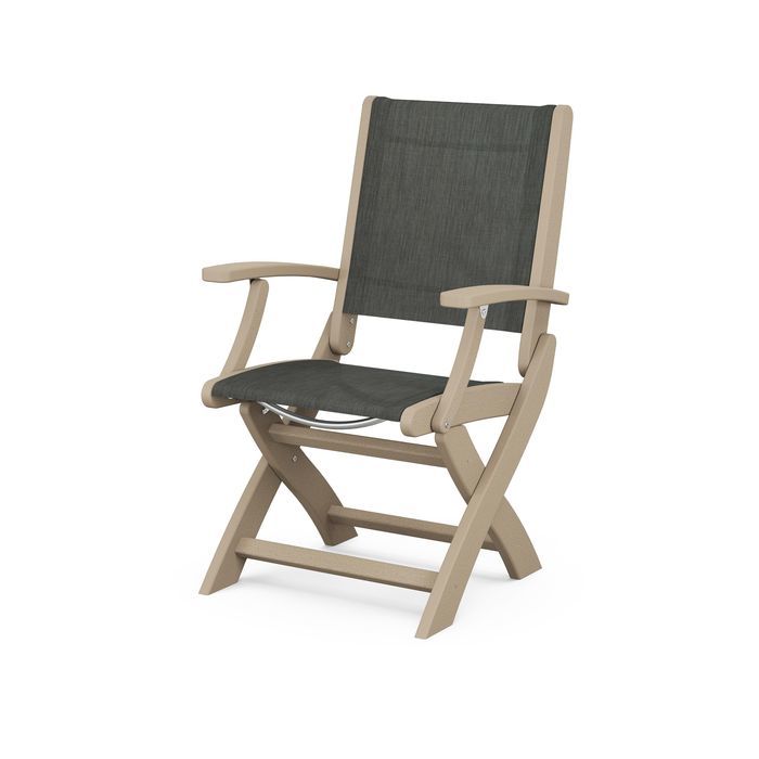 POLYWOOD Coastal Folding Chair