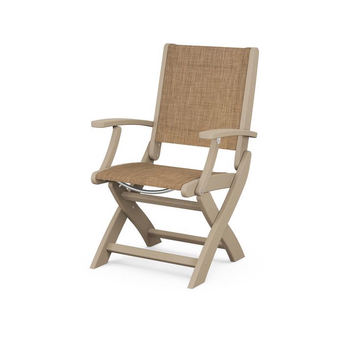 POLYWOOD Coastal Folding Chair