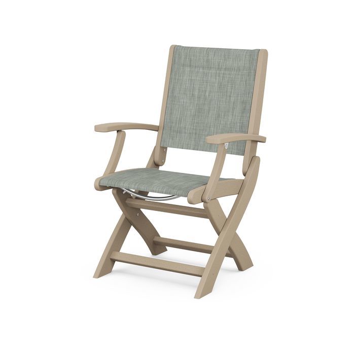 POLYWOOD Coastal Folding Chair