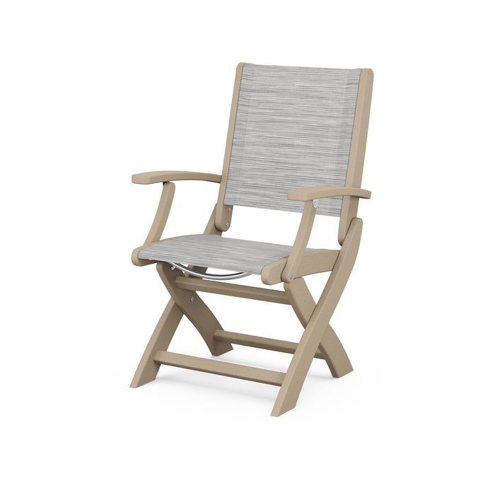 POLYWOOD Coastal Folding Chair