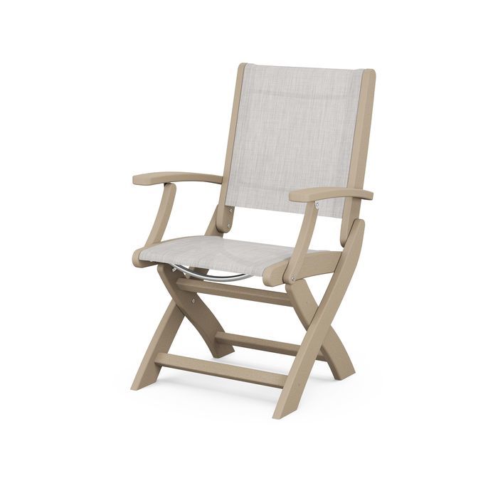 POLYWOOD Coastal Folding Chair