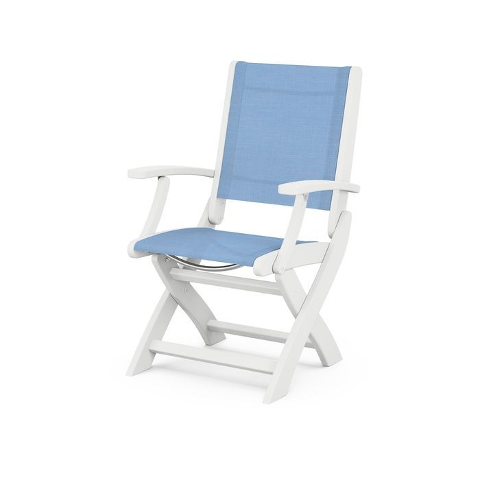 POLYWOOD Coastal Folding Chair