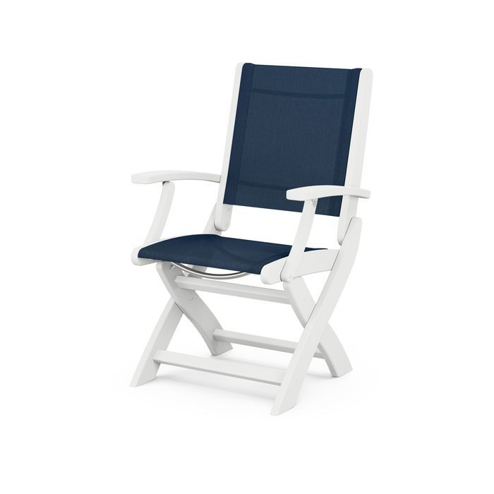 POLYWOOD Coastal Folding Chair