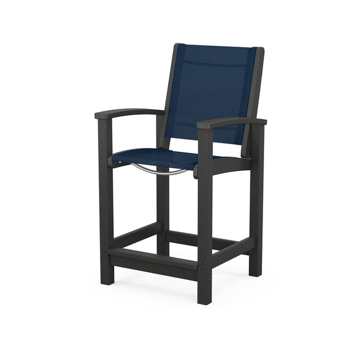 POLYWOOD Coastal Counter Chair
