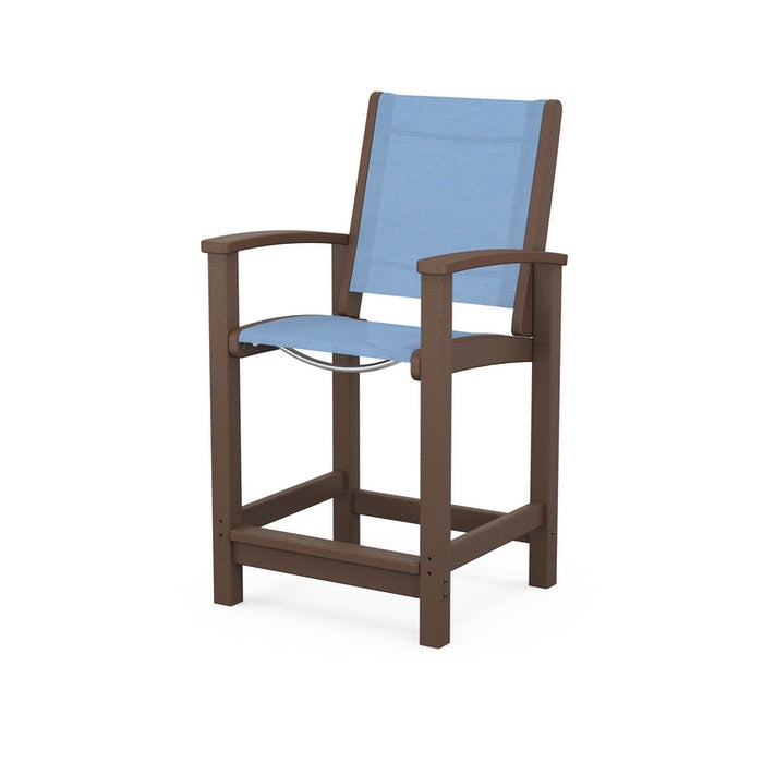 POLYWOOD Coastal Counter Chair