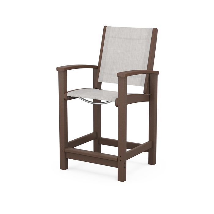 POLYWOOD Coastal Counter Chair