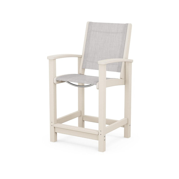 POLYWOOD Coastal Counter Chair