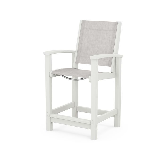 POLYWOOD Coastal Counter Chair