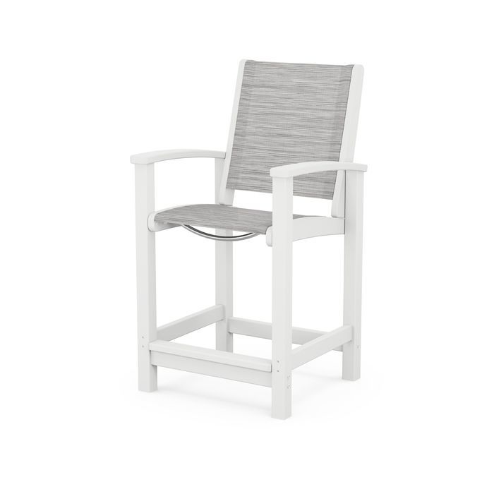POLYWOOD Coastal Counter Chair