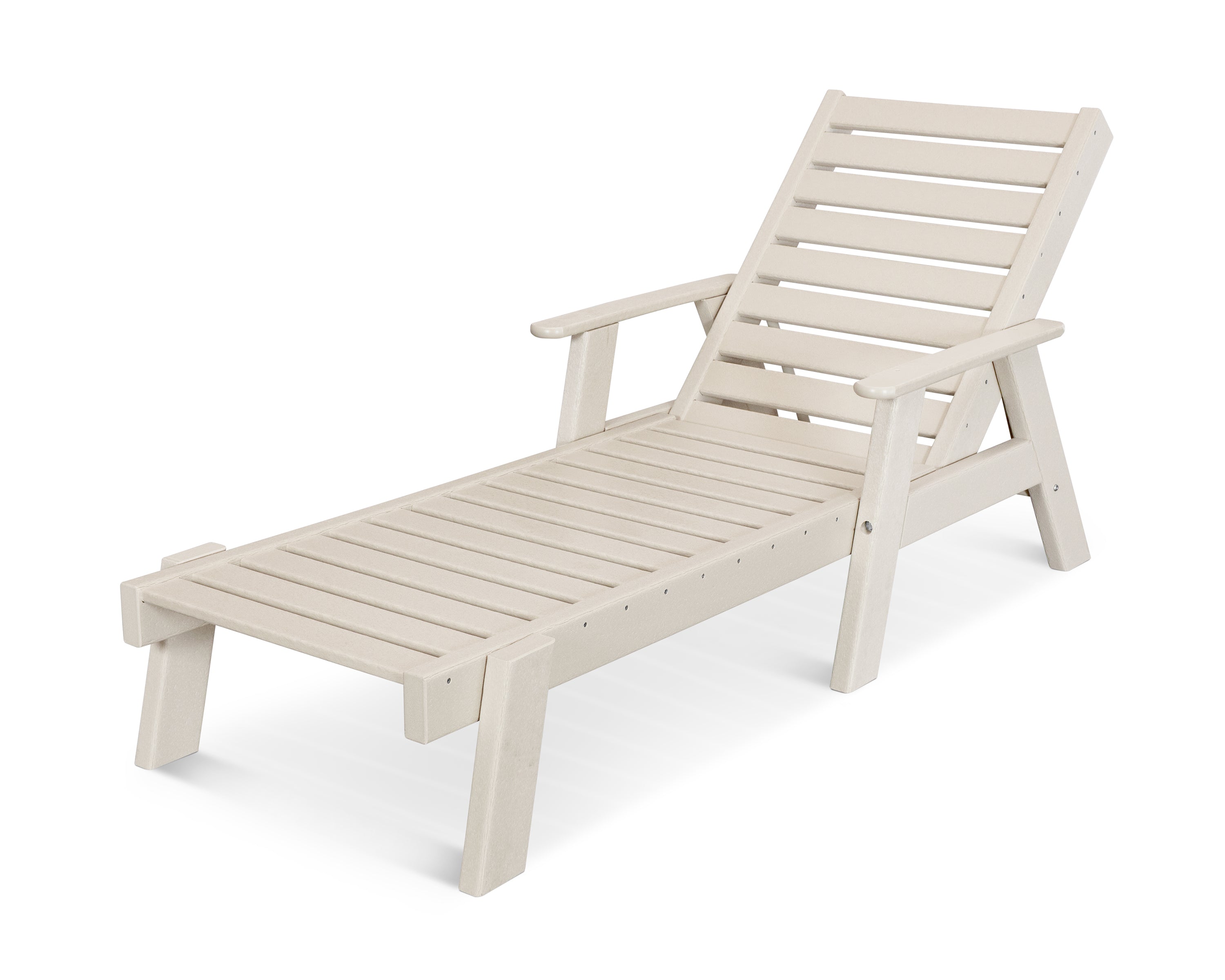 POLYWOOD Captain Chaise w/ Arms