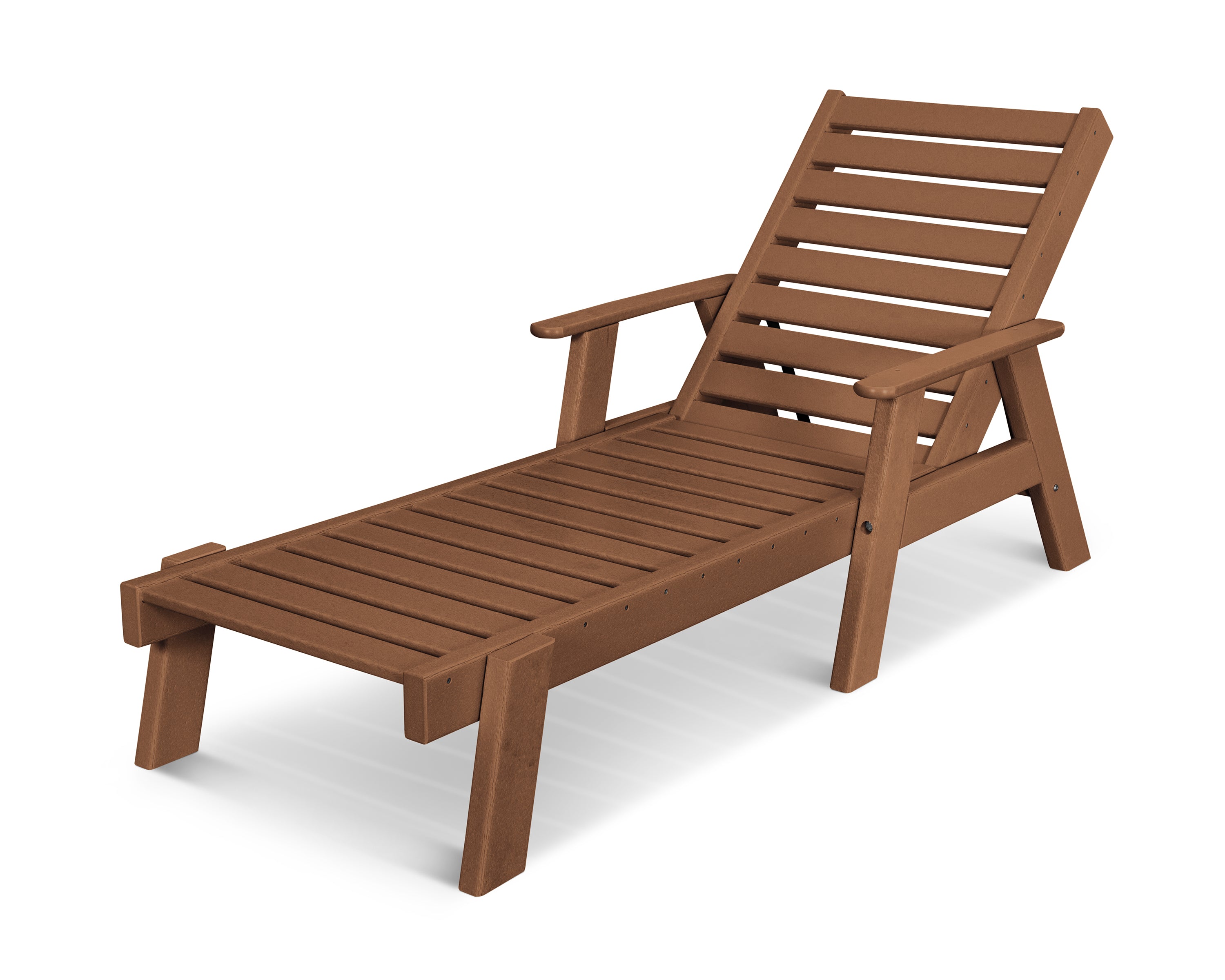 POLYWOOD Captain Chaise w/ Arms