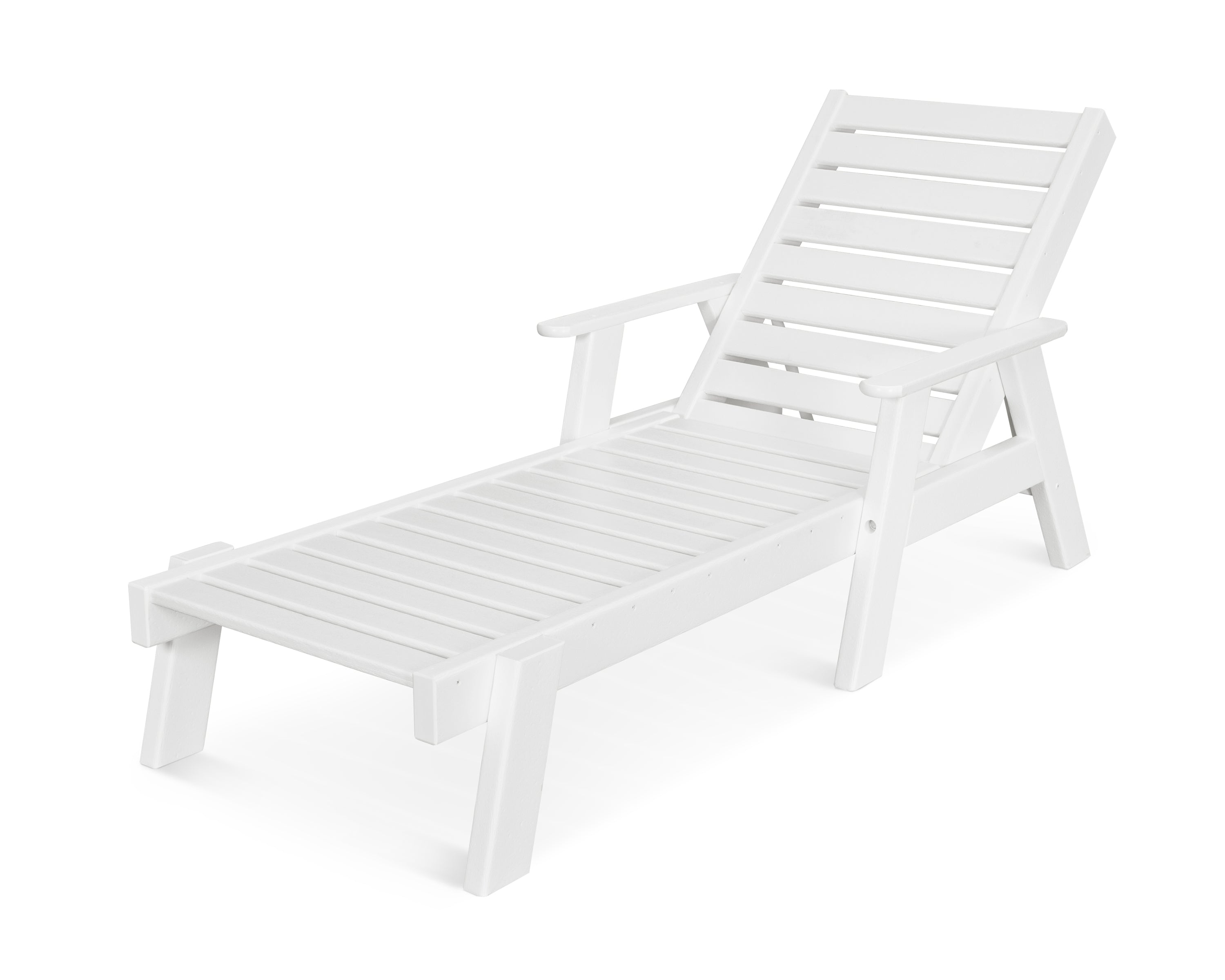 POLYWOOD Captain Chaise w/ Arms
