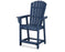 POLYWOOD Nautical Curveback Adirondack Counter Chair