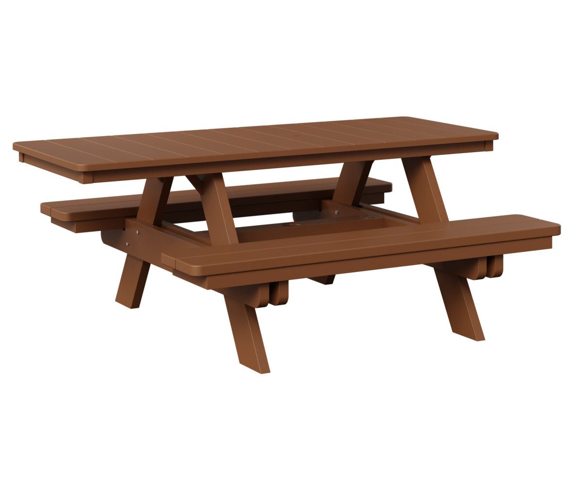 Berlin Gardens Rectangular ADA Picnic Table