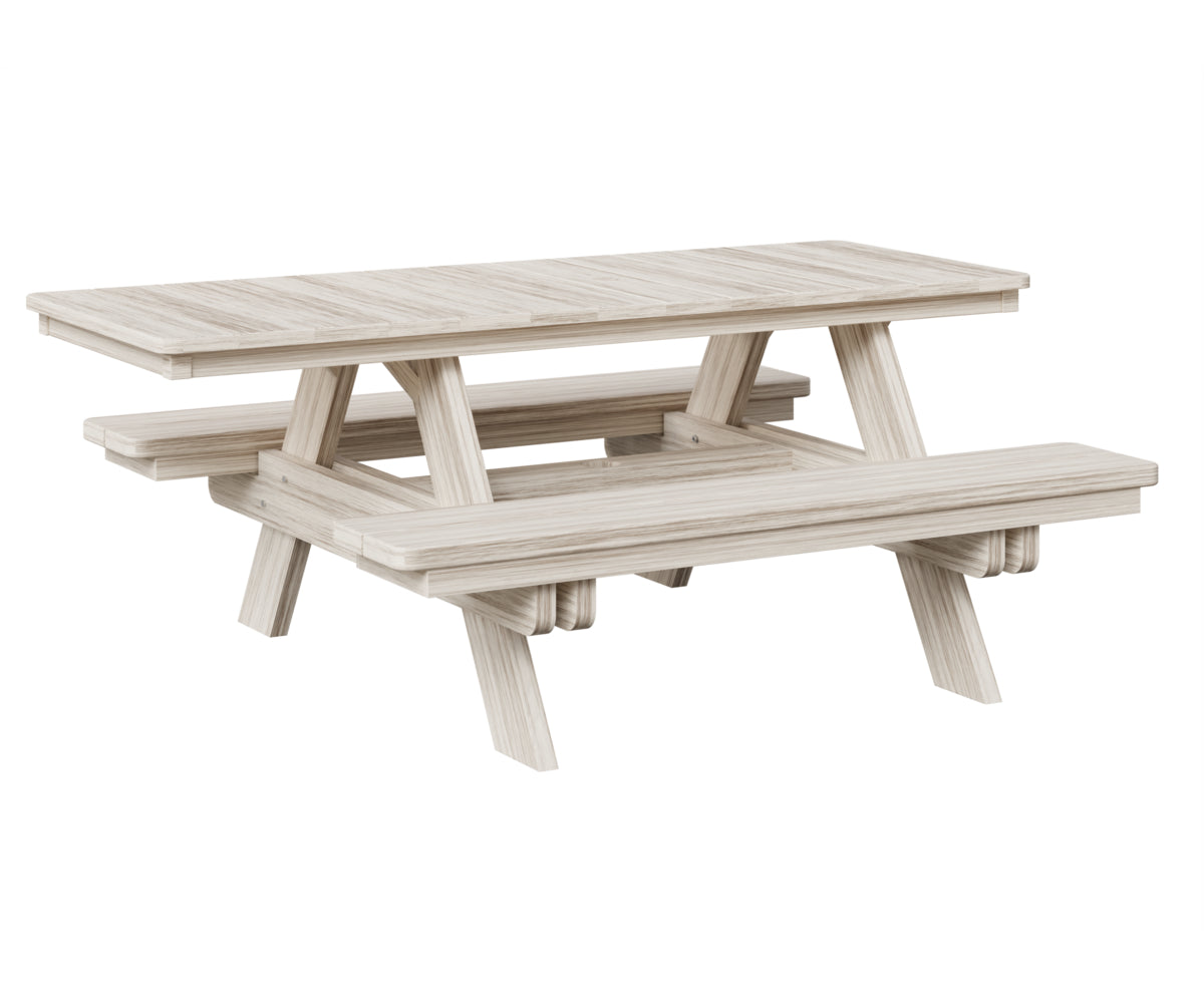 Berlin Gardens Rectangular ADA Picnic Table