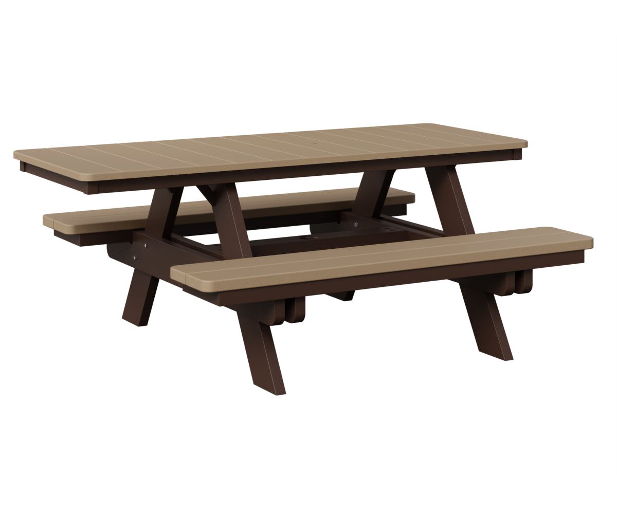 Berlin Gardens Rectangular ADA Picnic Table