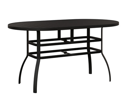 Berlin Gardens Murphy 42" x 76" Oblong Aluminum Bar Table