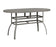 Berlin Gardens Murphy 42" x 76" Oblong Aluminum Bar Table