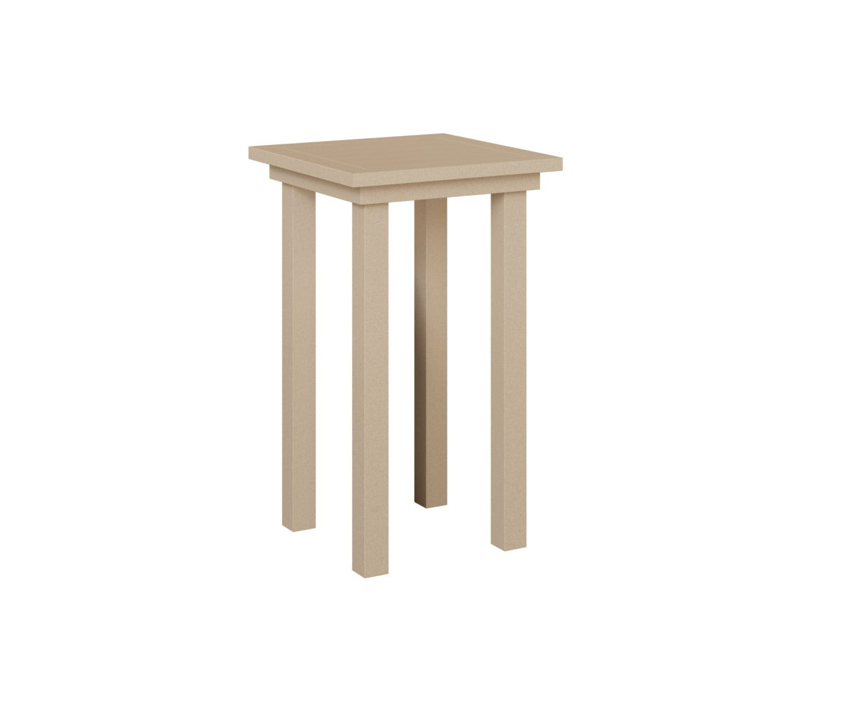 Berlin Gardens Vida Aluminum Bar End Table