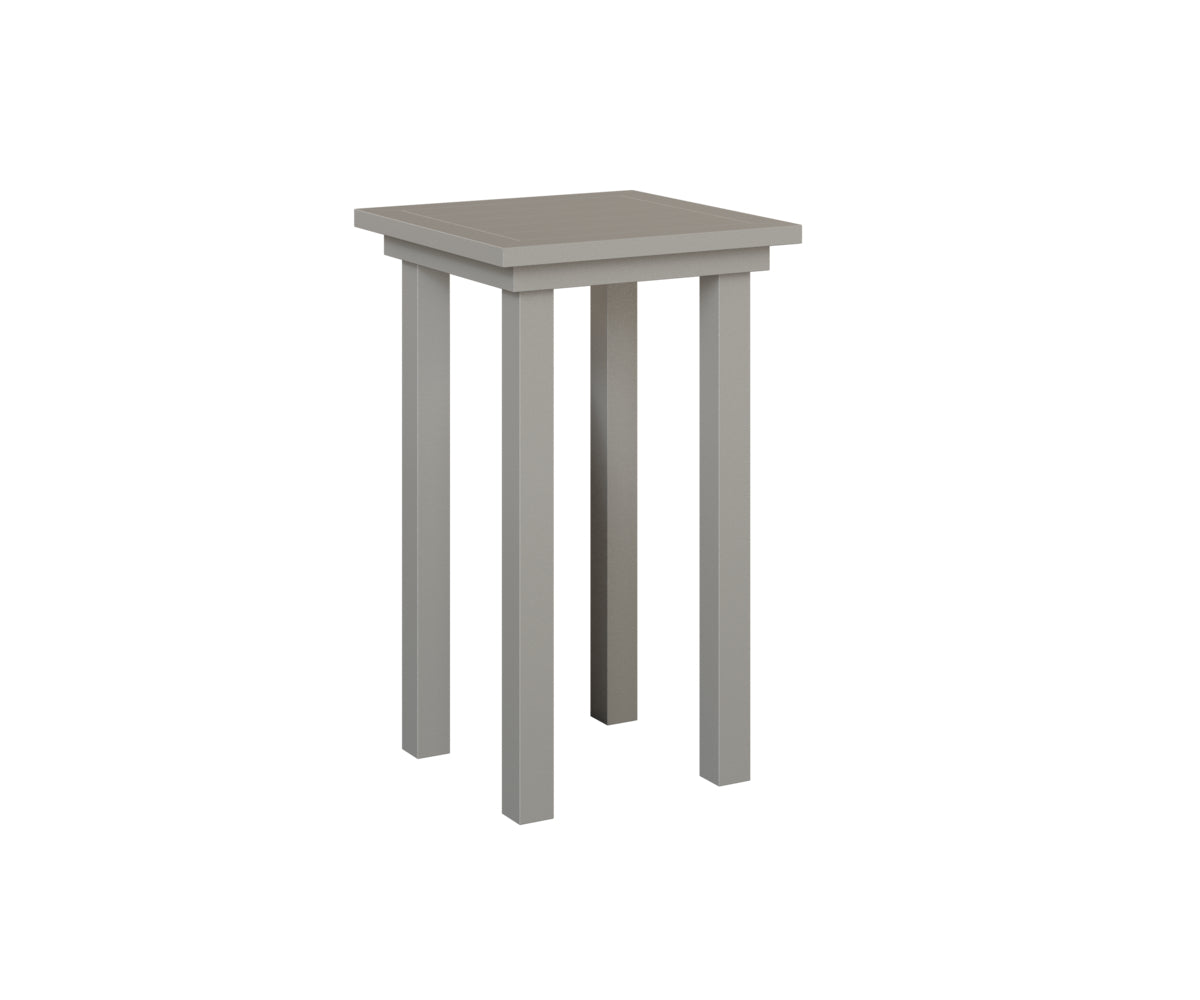 Berlin Gardens Vida Aluminum Bar End Table