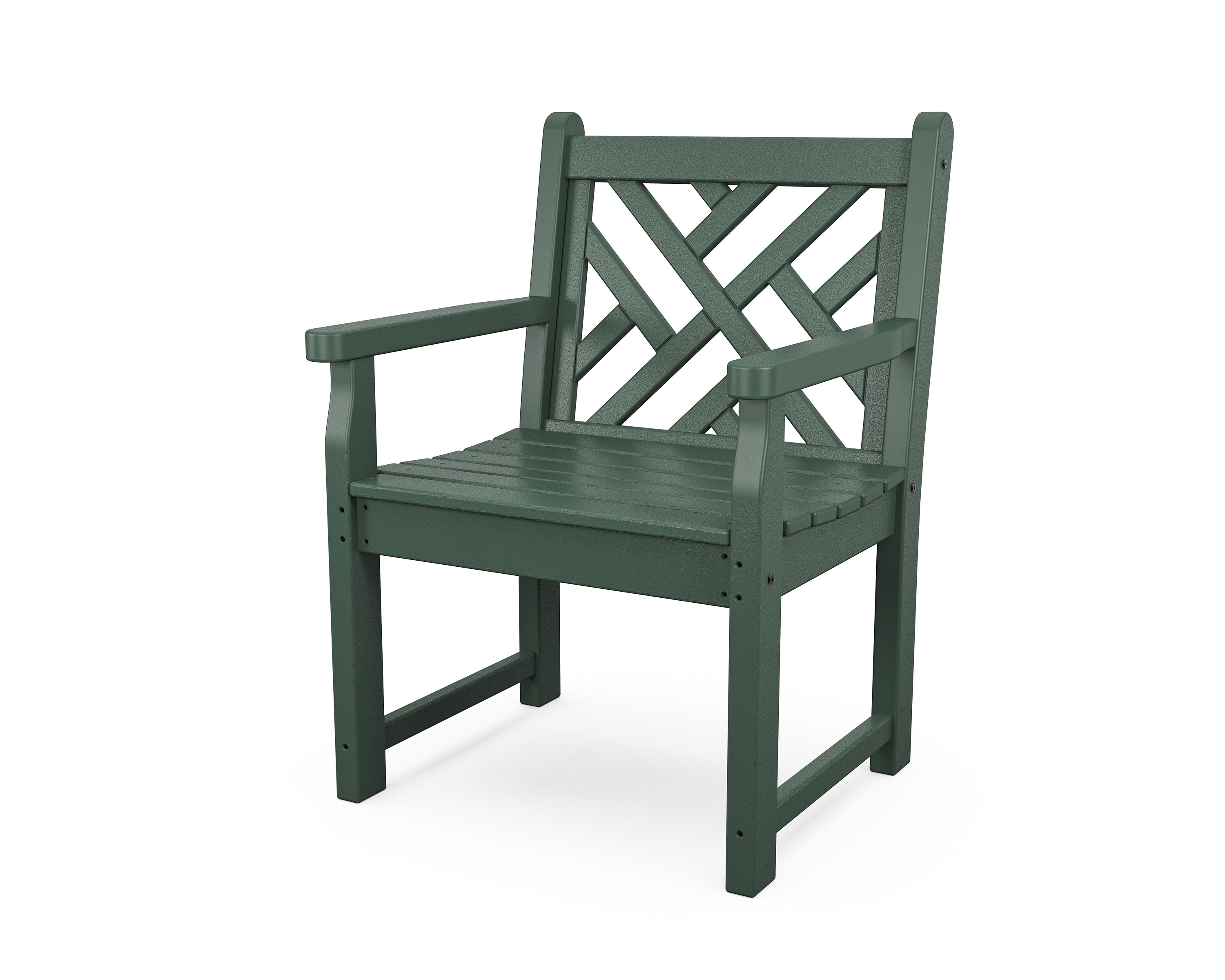 POLYWOOD Chippendale Garden Arm Chair