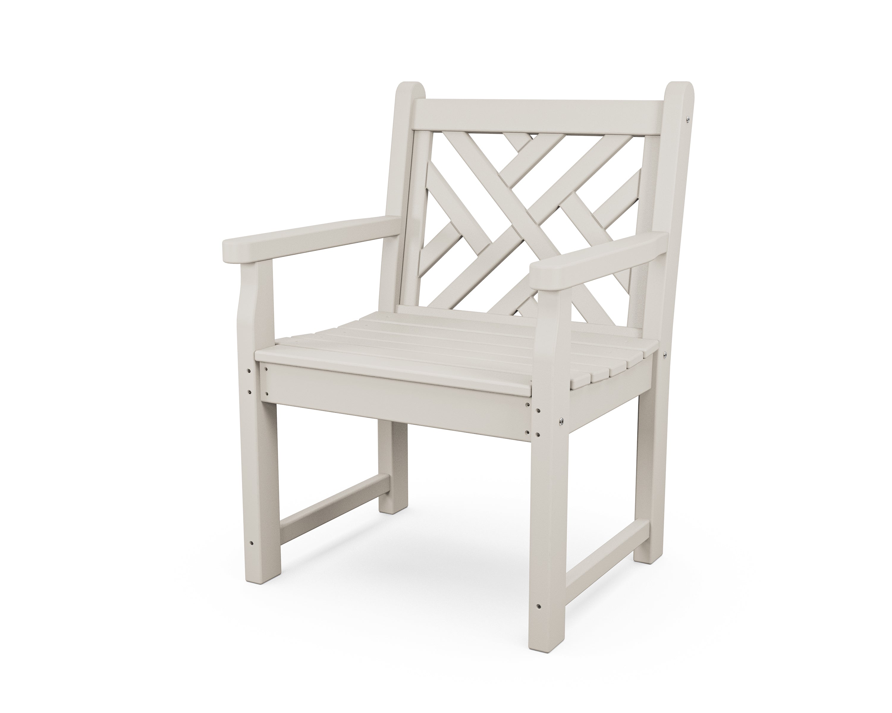 POLYWOOD Chippendale Garden Arm Chair