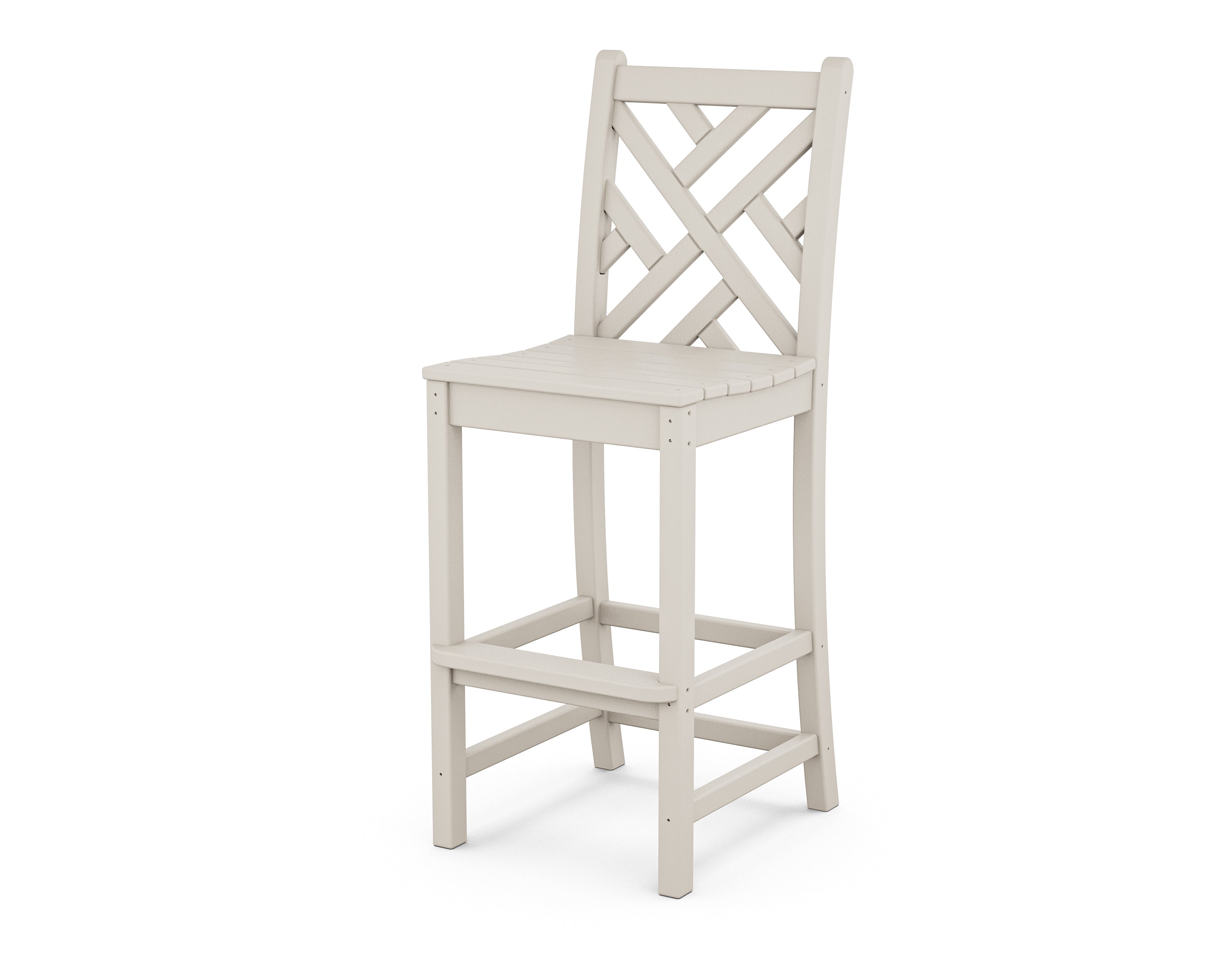 POLYWOOD Chippendale Bar Side Chair