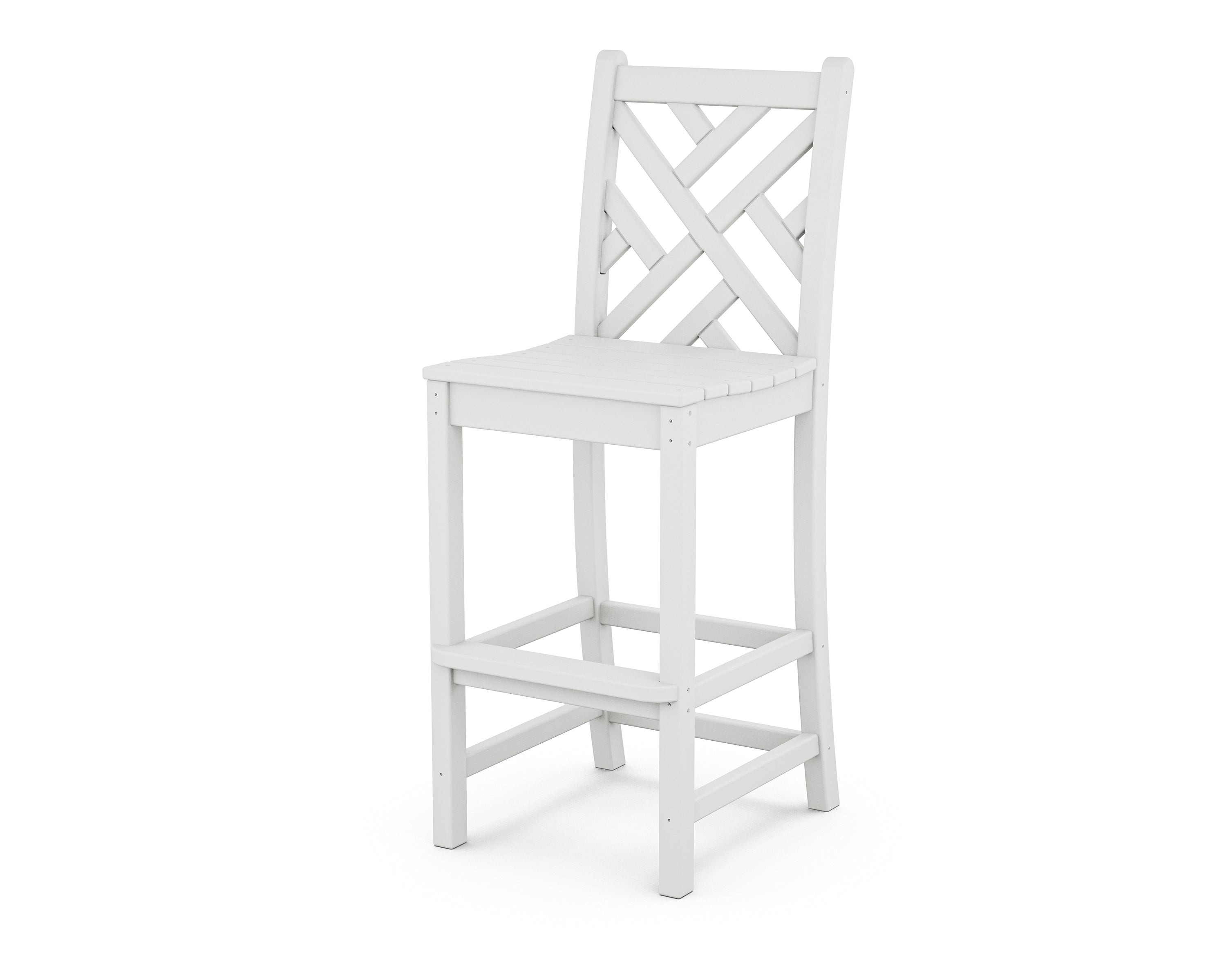 POLYWOOD Chippendale Bar Side Chair